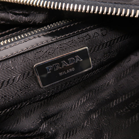 PRADA SHW Shoulder Bag Nylon Black