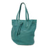 Tods Shoulder Tote Bag Calfskin Leather Green