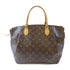 LOUIS VUITTON LV GHW Turenne MM 2 Way Shoulder Handbag M48814 Monogram Brown