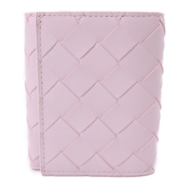 BOTTEGA VENETA BV Wallet Intrecciato Leather Pink