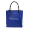 BALENCIAGA SHW Tote Bag 2Way Shoulder Bag Calfskin Leather 572411-4214 Blue
