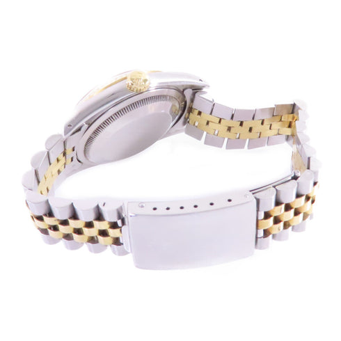 ROLEX Datejust Automatic Watch 16233 18K Yellow Gold Stainless Steel Gold