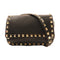 Valentino GHW Waist Bag Calfskin Leather Black