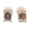 FINE JEWELRY 0.363ct/0.337ct Diamond Earrings 18K Yellow Gold