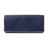 PRADA GHW Long Wallet 1M1132 Calfskin Leather Blue