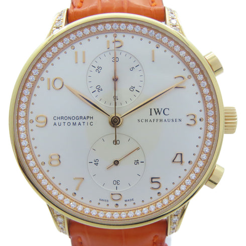 IWC Portuguese Automatic Watch IW500167 18K Pink Gold White