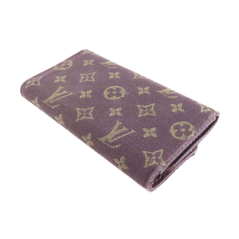 LOUIS VUITTON LV GHW Key Case M95231 Monogram Mini Lin Canvas Brown