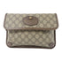 GUCCI GG GHW Neo Vintage GG Supreme Waist Belt Bag 493930 Coated Canvas Brown