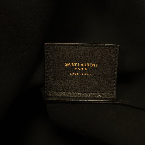 SAINT LAURENT YSL GHW Toy Shopping 2Way Shoulder Calfskin Leather 600307.0222