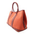 HERMES PHW Garden Party TPM Tote Bag Canvas/Leather Red