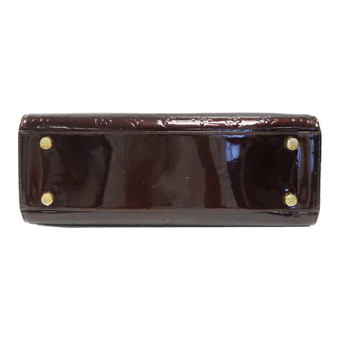 LOUIS VUITTON LV GHW BREA GM 2 Way Shoulder Bag M91616 Monogram Vernis Burgundy