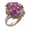 FINE JEWELRY 2.88ct Pink Sapphire 0.43ct Diamond Ring PT900 Platinum US#6.5
