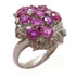 FINE JEWELRY 2.88ct Pink Sapphire 0.43ct Diamond Ring PT900 Platinum US#6.5