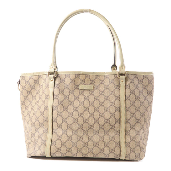 GUCCI GG GHW Shoulder Tote Bag 197953 Coated Canvas
