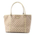 GUCCI GG GHW Shoulder Tote Bag 197953 Coated Canvas