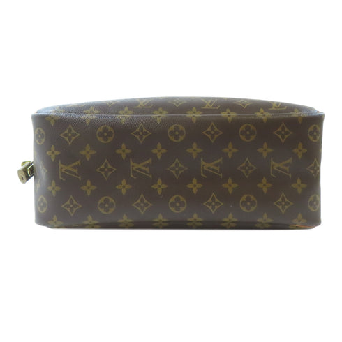 LOUIS VUITTON LV GHW Deauville GM Handbag M47270 Monogram Brown v2