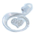 JEWELRY Diamond Pendant Top 18K White Gold v3