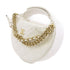 CHANEL Quilted CC GHW Pouch Chain Clutch AP3943 Leather White