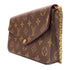 LOUIS VUITTON LV GHW Felicie Pochette Chain Shoulder Bag M51221 Monogram Brown