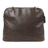 CHANEL CC GHW Shoulder Bag Leather Brown