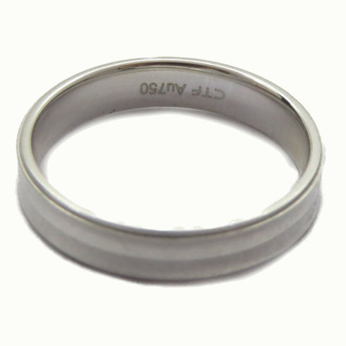 FINE JEWELRY Ring 18K White Gold US#4.5