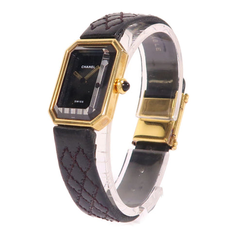 CHANEL CC Premiere Quartz Watch 18K Yellow Gold