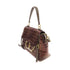 Chloe Faye Day Handbag Shoulder Bag Embossed Calfskin Leather Brown