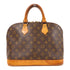 LOUIS VUITTON LV GHW Alma Hand Bag M51130 Monogram Brown