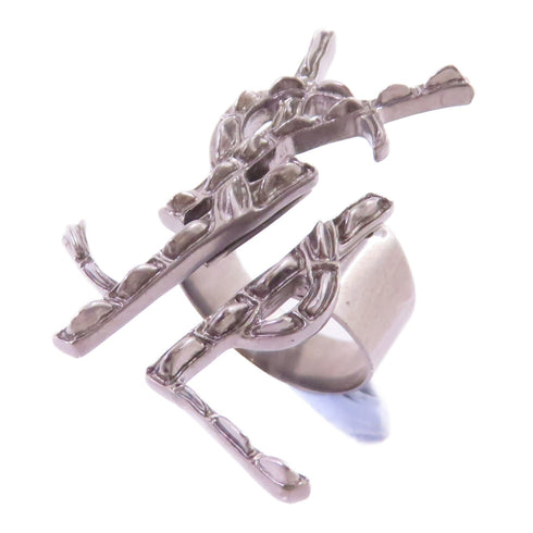 SAINT LAURENT YSL Ring US#6 Ring Metal