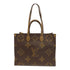 LOUIS VUITTON LV GHW OnTheGo GM Shoulder Bag Monogram M45320 Brown