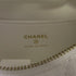 CHANEL Quilted CC GHW Pouch Chain Clutch AP3943 Leather White
