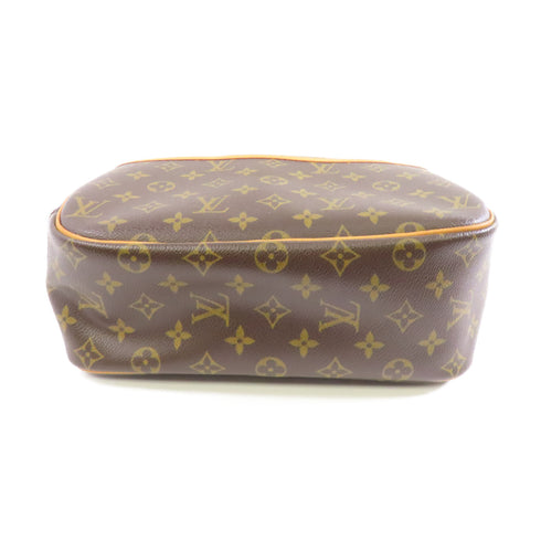 LOUIS VUITTON LV GHW Deauville Hand Bag M47270 Monogram Brown v3