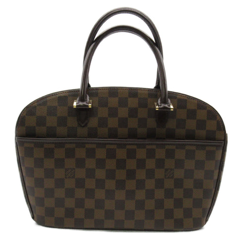 LOUIS VUITTON LV GHW Damier Sarria Horizontal Handbag N51282 Brown