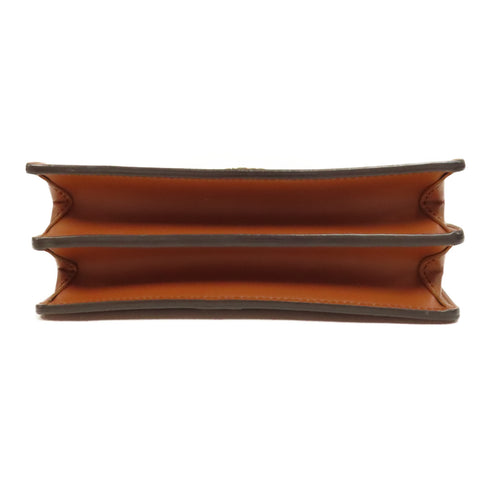 LOUIS VUITTON LV GHW Dauphine MM Shoulder Bag M45958 Monogram Reverse Brown