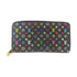 LOUIS VUITTON LV GHW Zippy Wallet M60243 Monogram Multicolore Black