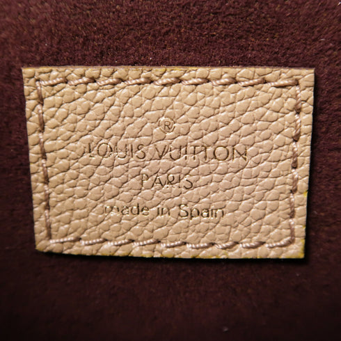 LOUIS VUITTON LV GHW Neverfull MM Shoulder Bag M45686 Monogram Empreinte Beige v1