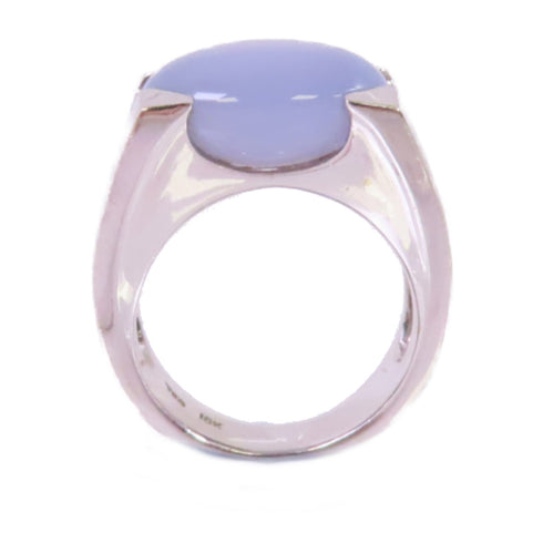 Jewelry Jade Ring US#5.25 18K White Gold