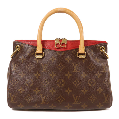 LOUIS VUITTON LV GHW Pallas BB 2 Way Shoulder Bag M43476 Monogram