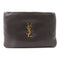 SAINT LAURENT YSL GHW Coin Case Lambskin Leather