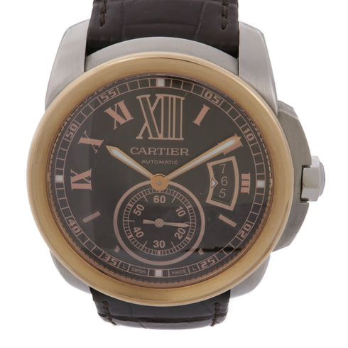 CARTIER Calibre de Cartier W7100051 Automatic Watch Stainless Steel 18K YG