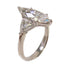 Fine Jewelry 3.017ct/0.612ct Diamond Ring US#6 PT900 Platinum
