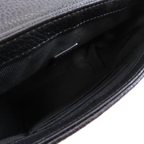 Furla GHW Shoulder Bag FP12019/392/2 Calfskin Black