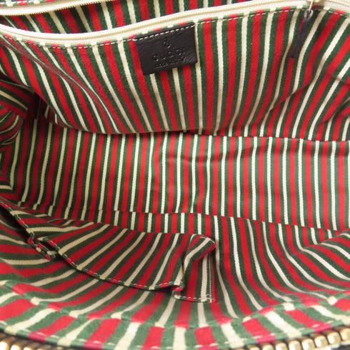 GUCCI GG GG Canvas Britt Boston Bag Handbag 169971