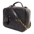 CHANEL CC GHW Filigree Vanity Case 2 Way Bag A93344 Calfskin Leather