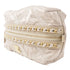 CHANEL CC GHW Accessories Pouch Handbag Nylon Silver