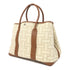 HERMES PHW Garden Party PM Hand Bag/Tote Bag Canvas Gold/Beton