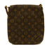 LOUIS VUITTON LV GHW Musette Salsa Shoulder Bag Monogram M51258 Brown