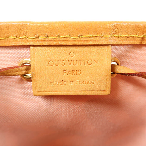 LOUIS VUITTON LV GHW Nano Noe Shoulder Bag N60052 Damier Azur White/Pink