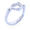 TIFFANY&CO Open Heart Ring PT950 Platinum US#3.5