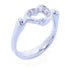 TIFFANY&CO Open Heart Ring PT950 Platinum US#3.5